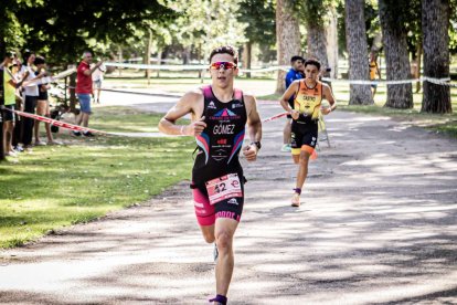 Imágenes de la prueba masculina en el parque de La Arboleda