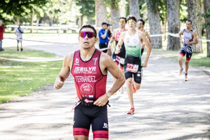 Imágenes de la prueba masculina en el parque de La Arboleda