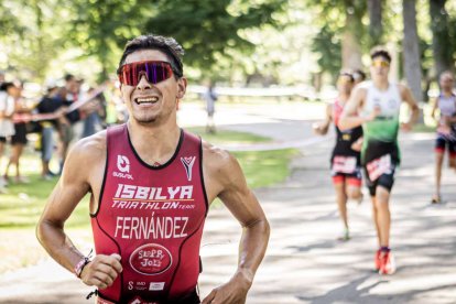 Imágenes de la prueba masculina en el parque de La Arboleda