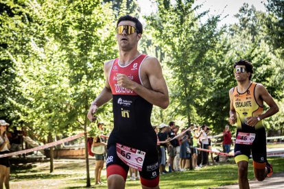 Imágenes de la prueba masculina en el parque de La Arboleda