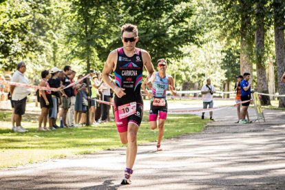 Imágenes de la prueba masculina en el parque de La Arboleda