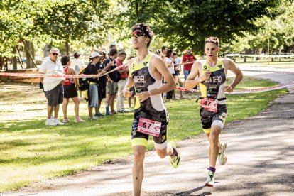 Imágenes de la prueba masculina en el parque de La Arboleda