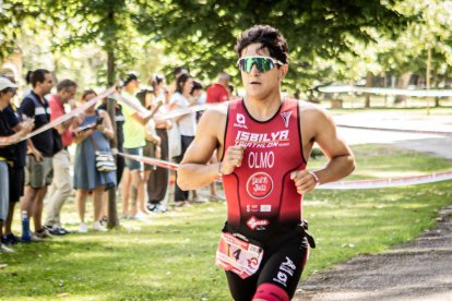 Imágenes de la prueba masculina en el parque de La Arboleda