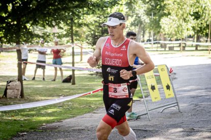 Imágenes de la prueba masculina en el parque de La Arboleda