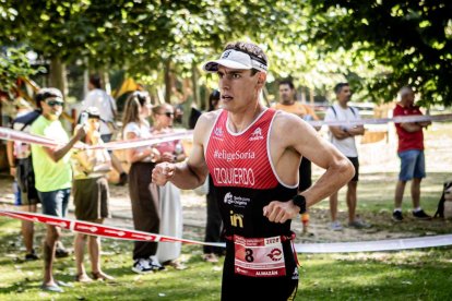 Imágenes de la prueba masculina en el parque de La Arboleda