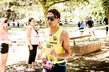 Imágenes de la prueba masculina en el parque de La Arboleda