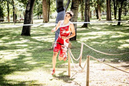 Imágenes de la prueba masculina en el parque de La Arboleda