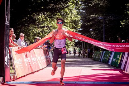 Imágenes de la prueba masculina en el parque de La Arboleda