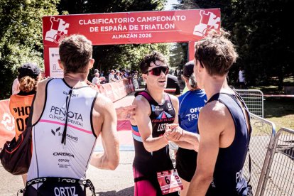 Imágenes de la prueba masculina en el parque de La Arboleda