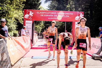 Imágenes de la prueba masculina en el parque de La Arboleda