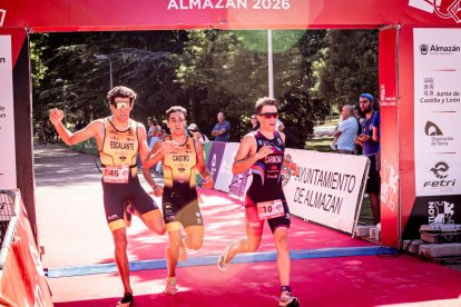 Imágenes de la prueba masculina en el parque de La Arboleda