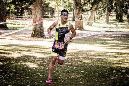 Imágenes de la prueba masculina en el parque de La Arboleda