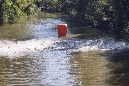 Imágenes de la prueba masculina celebrada en La Arboleda de Almazán