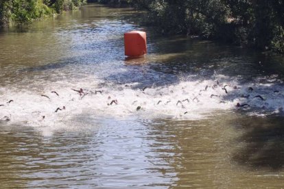 Imágenes de la prueba masculina celebrada en La Arboleda de Almazán