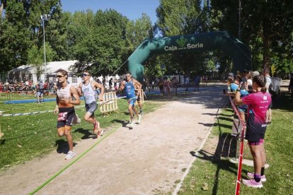 Imágenes de la prueba masculina celebrada en La Arboleda de Almazán