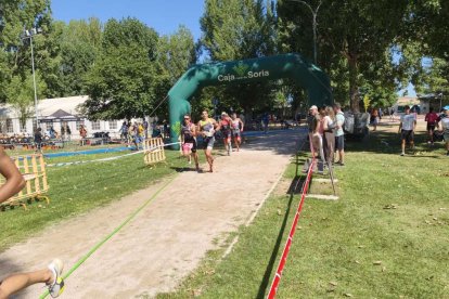 Imágenes de la prueba masculina celebrada en La Arboleda de Almazán