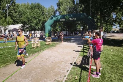 Imágenes de la prueba masculina celebrada en La Arboleda de Almazán