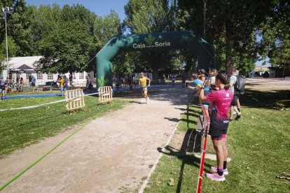 Imágenes de la prueba masculina celebrada en La Arboleda de Almazán
