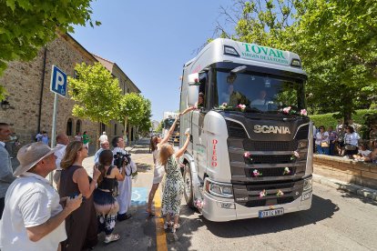 Los transportistas sorianos celebran el día de su patrón.