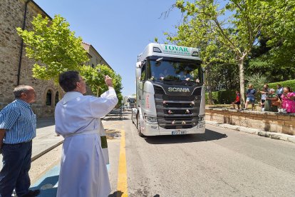 Los transportistas sorianos celebran el día de su patrón.