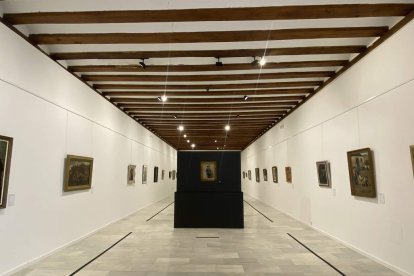 El Burgo de Osma acoge esta exposición antológica del pintor Maximino Peña
