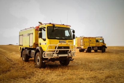Tensión en el límite provincial de Soria y Guadalajara por el incendio.