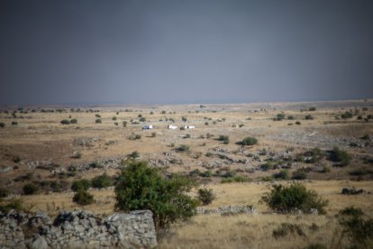 Tensión en el límite provincial de Soria y Guadalajara por el incendio.