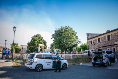 Tensión en el límite provincial de Soria y Guadalajara por el incendio.
