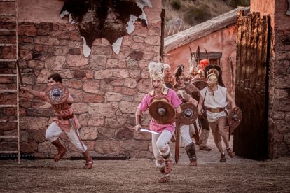 Garray representó este año ‘Mancino y la palabra rota’, tercer capítulo de las guerras numantinas