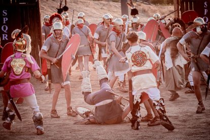 Garray representó este año ‘Mancino y la palabra rota’, tercer capítulo de las guerras numantinas