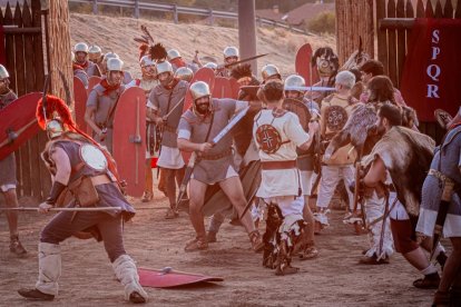 Garray representó este año ‘Mancino y la palabra rota’, tercer capítulo de las guerras numantinas