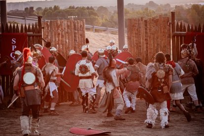 Garray representó este año ‘Mancino y la palabra rota’, tercer capítulo de las guerras numantinas
