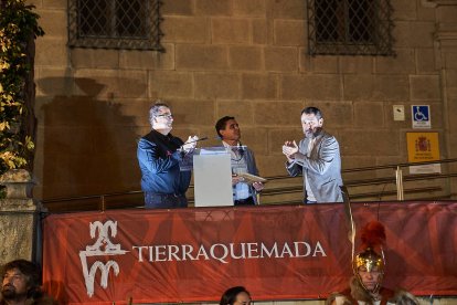 Recreación histórica de la Vulcanalia por las calles de Soria.