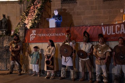 Recreación histórica de la Vulcanalia por las calles de Soria.
