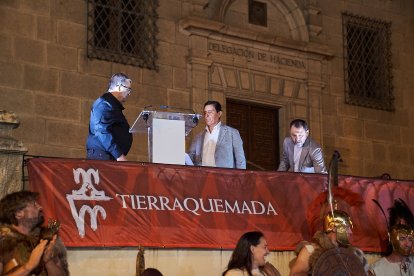 Recreación histórica de la Vulcanalia por las calles de Soria.
