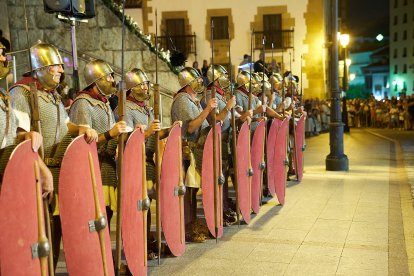 Recreación histórica de la Vulcanalia por las calles de Soria.
