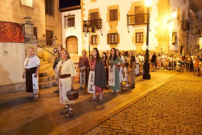 Recreación histórica de la Vulcanalia por las calles de Soria.