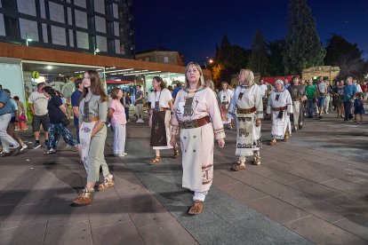 Recreación histórica de la Vulcanalia por las calles de Soria.