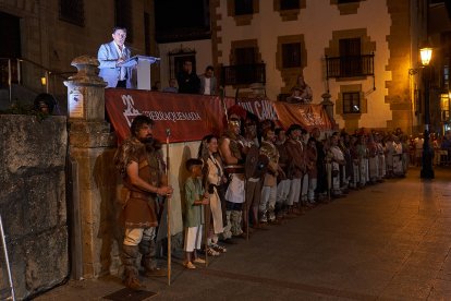 Recreación histórica de la Vulcanalia por las calles de Soria.