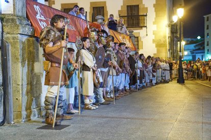 Recreación histórica de la Vulcanalia por las calles de Soria.