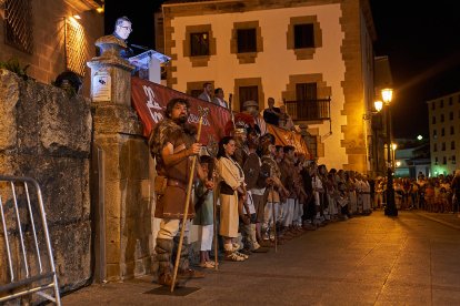 Recreación histórica de la Vulcanalia por las calles de Soria.