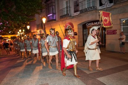 Recreación histórica de la Vulcanalia por las calles de Soria.