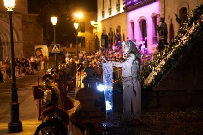 Recreación histórica de la Vulcanalia por las calles de Soria.
