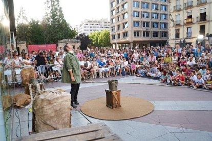 Mariano Granados fue escenario de la última cita del Teatro de Calle.