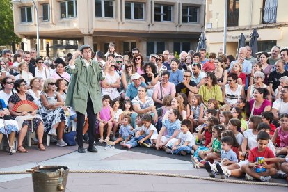 Mariano Granados fue escenario de la última cita del Teatro de Calle.