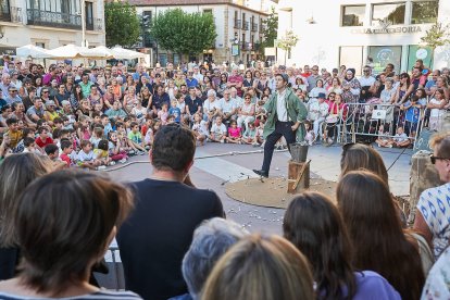 Mariano Granados fue escenario de la última cita del Teatro de Calle.