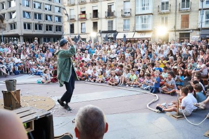 Mariano Granados fue escenario de la última cita del Teatro de Calle.