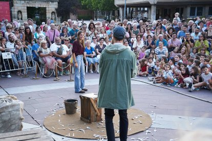 Mariano Granados fue escenario de la última cita del Teatro de Calle.