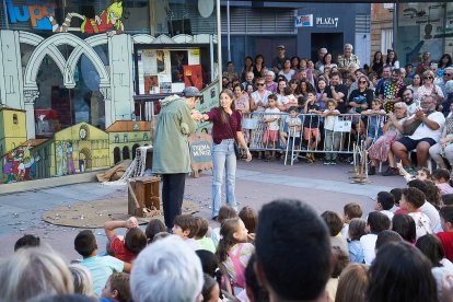 Mariano Granados fue escenario de la última cita del Teatro de Calle.