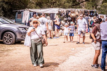 La procesión se celebra en el Cañón el Río Lobos